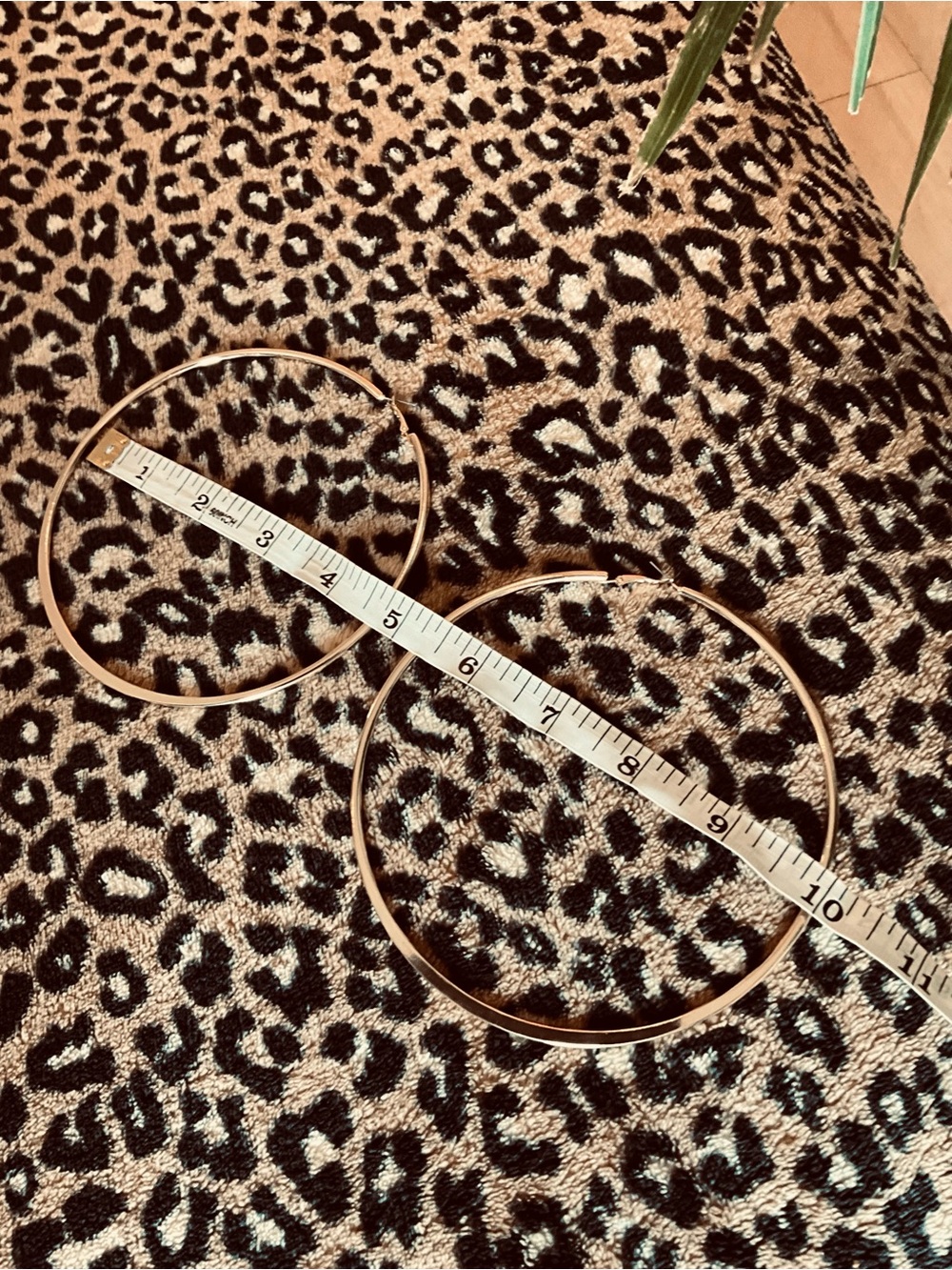 Thin Bhaddie Gold Hoop Earrings